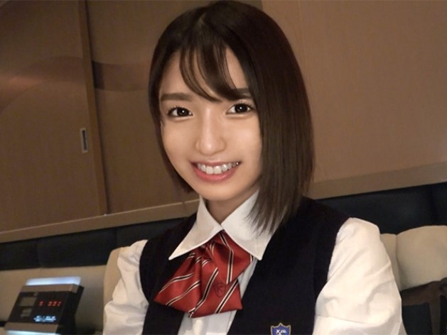 【制服美少女の過激な誘惑】『見ないで…』無防備なくぱぁでアソコもアナルも丸見え！ヌルヌルおまんこがチ●ポを飲み込み、激しく悶える姿がエロすぎる！！♡